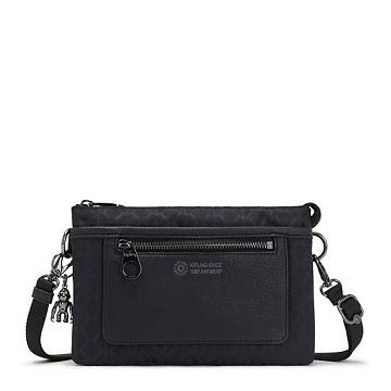 Kipling Riri Crossbody Bags Signature Black | CA 1221NW